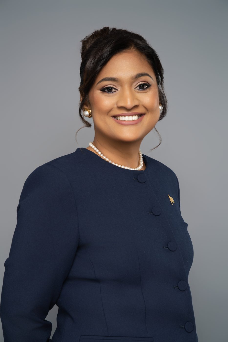 Portrait of Hon. Priya Manickchand, MP